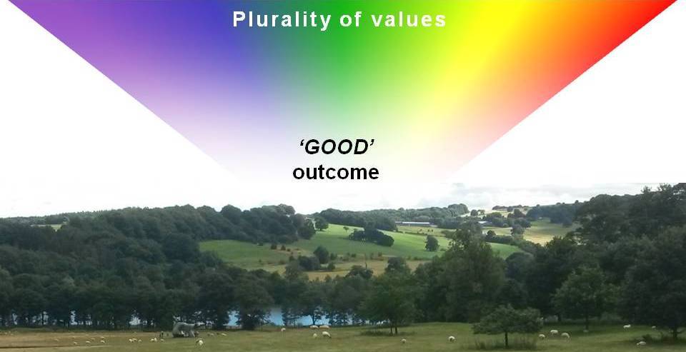 Plurality of values leading to good outcome