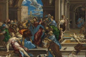 El Greco's "Christ Driving the Money-Changers from the Temple"